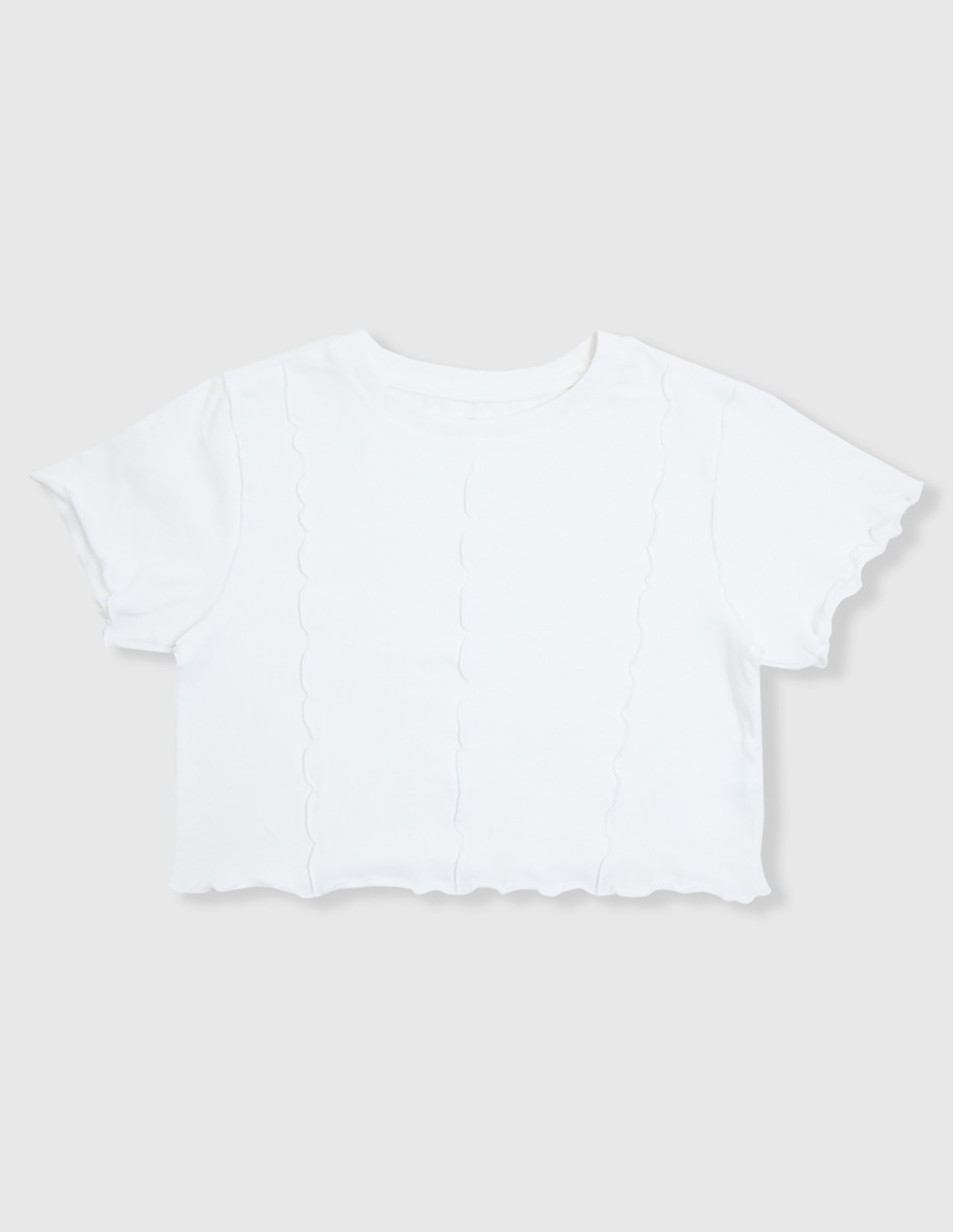 Playera manga corta para niña Playera manga corta para niña