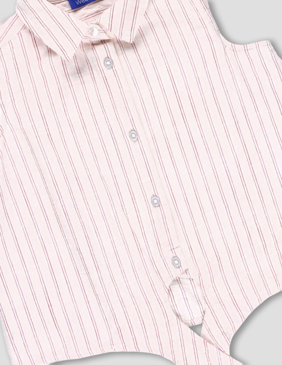 Blusa regular Weekend para niña