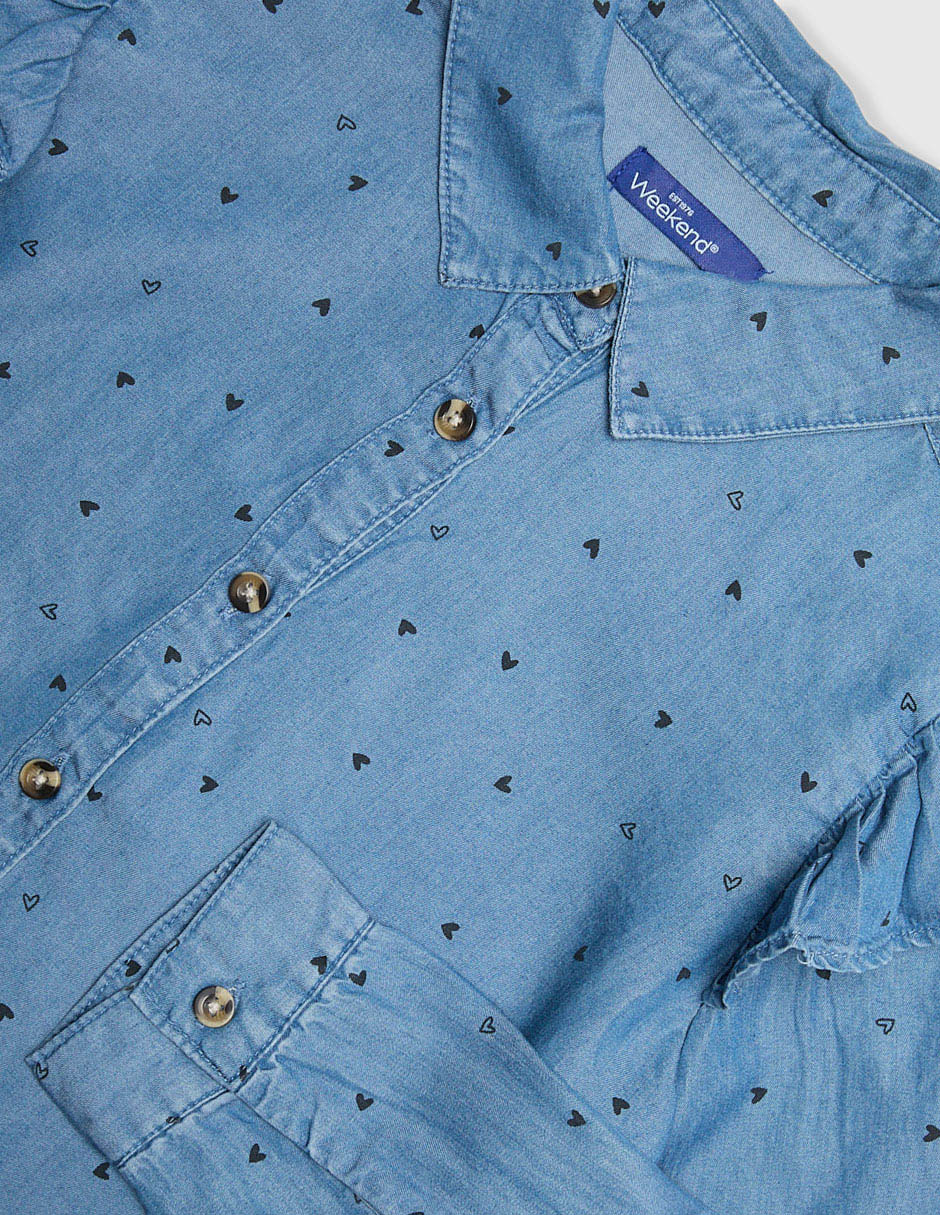 Blusa para niña