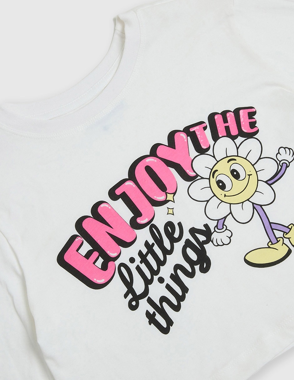 Playera manga larga para niña 3