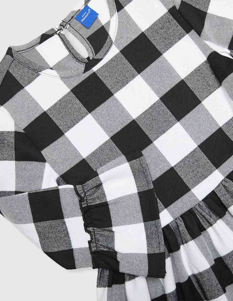 Vestido acampanada niña 2