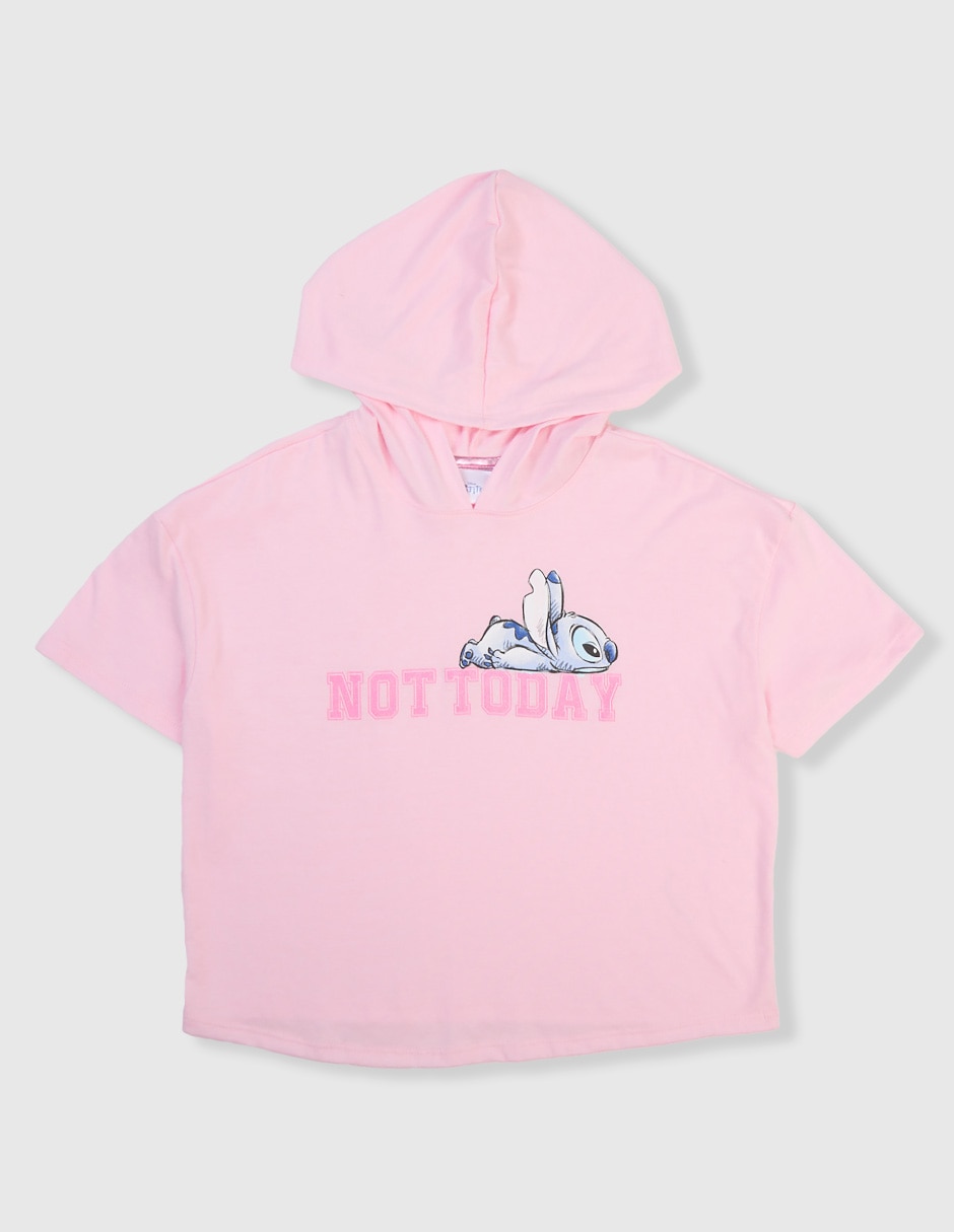 Playera Stitch manga corta para niña Playera Stitch manga corta para niña