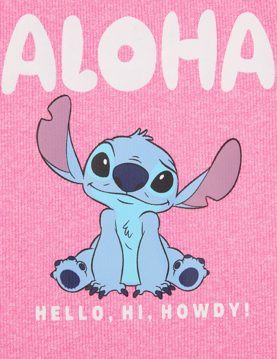 Playera Stitch para niña