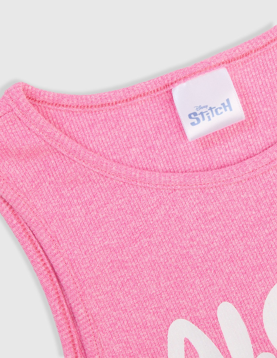 Playera Stitch para niña