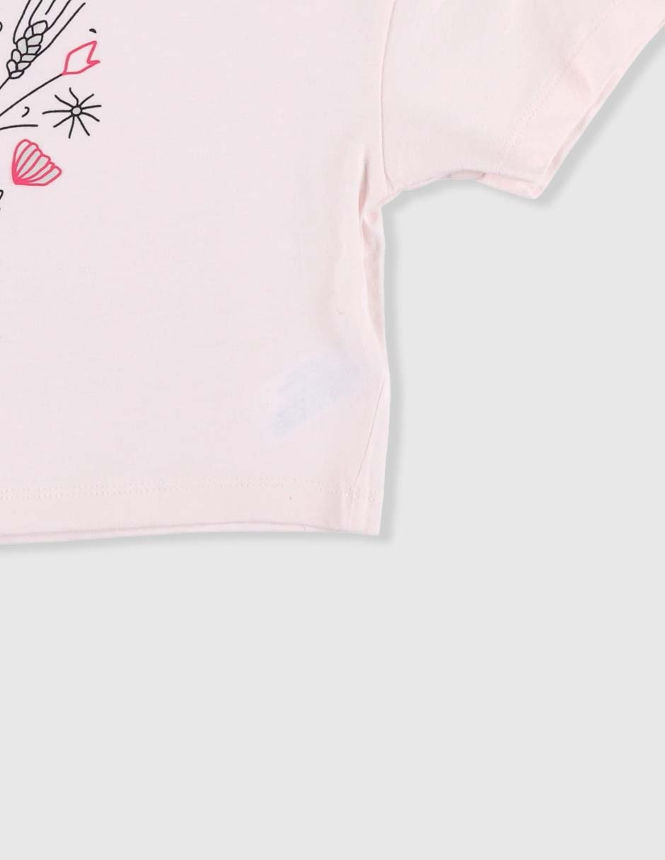 Playera manga corta para niña 4