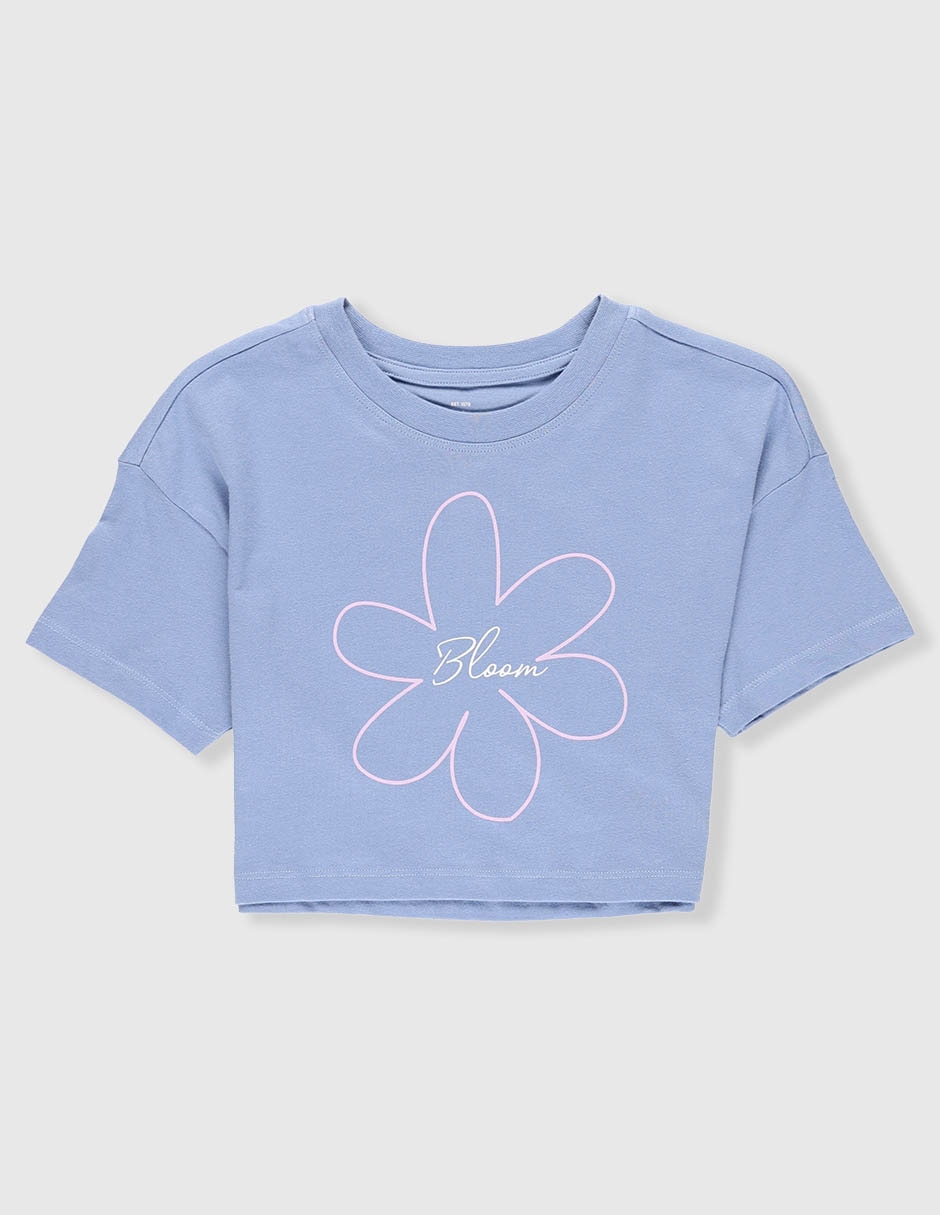 Playera manga corta para niña Playera manga corta para niña