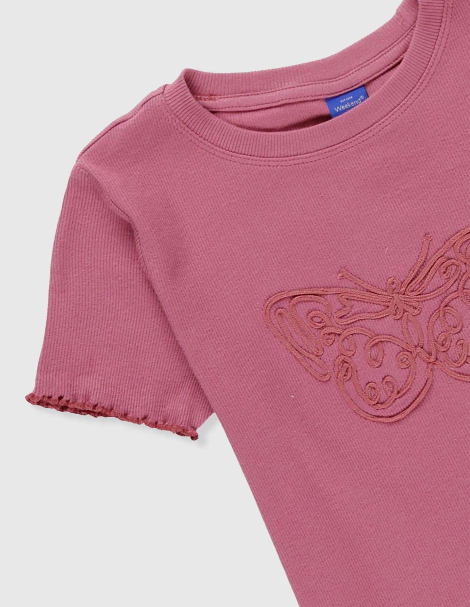 Playera manga corta para niña 3
