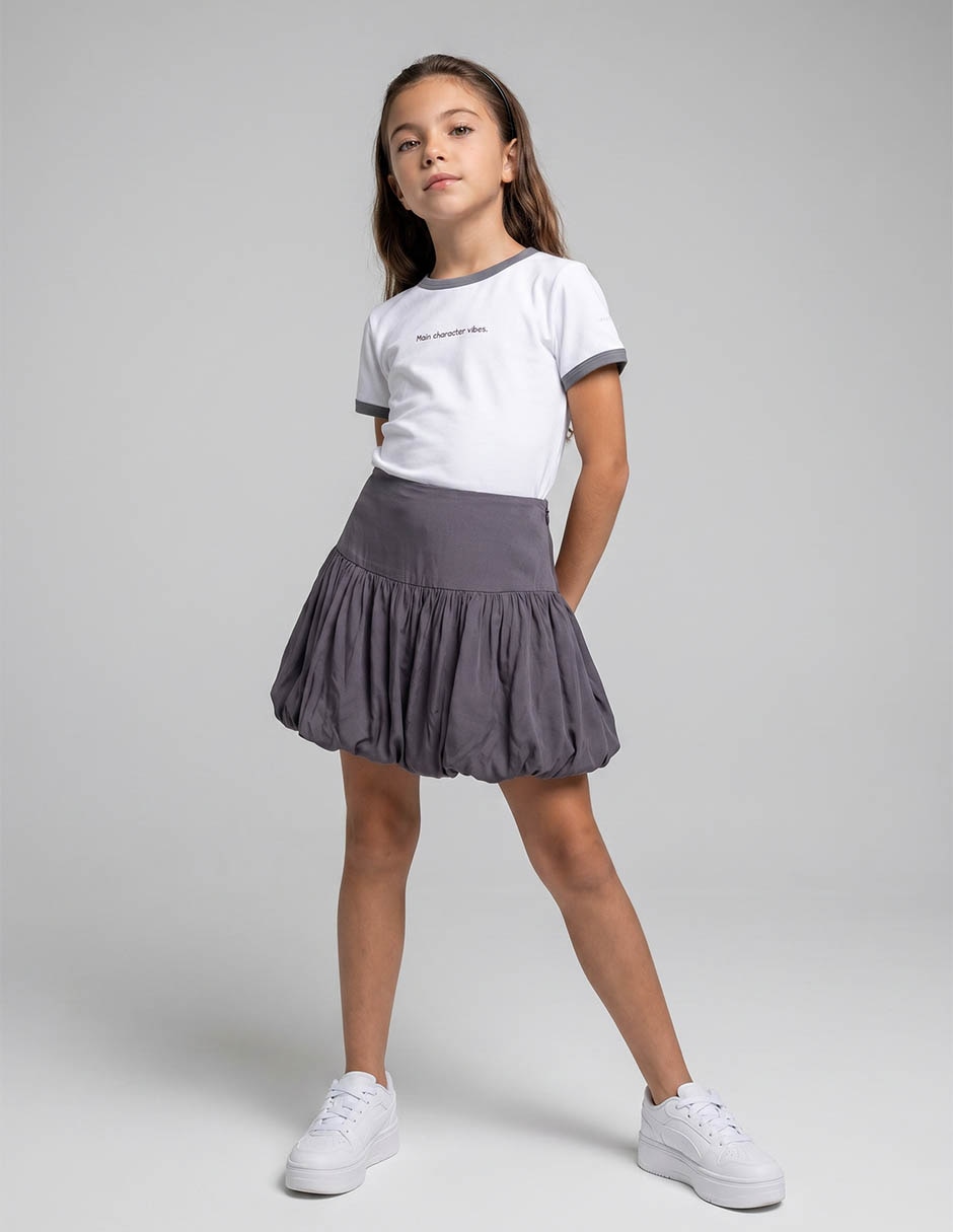 Falda para niña