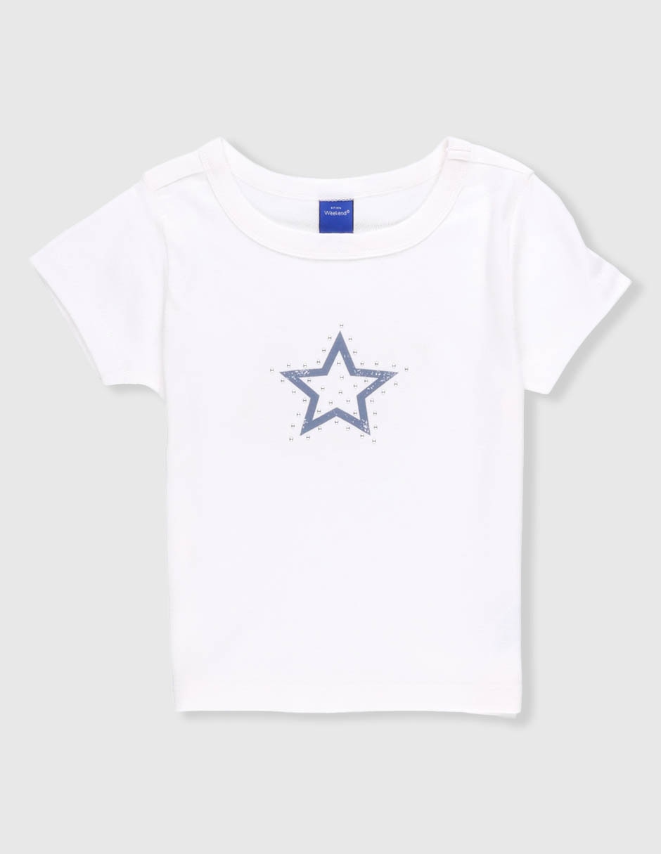 Playera manga corta para niña Playera manga corta para niña