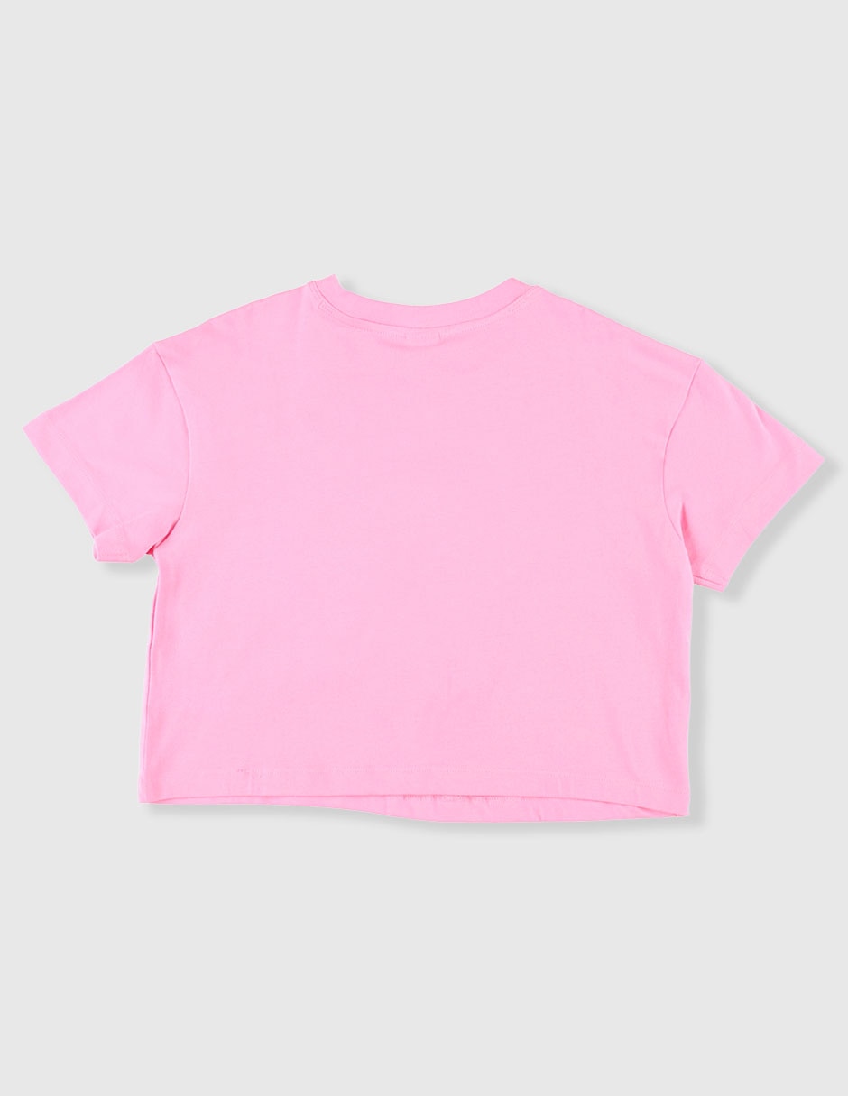 Playera manga corta para niña