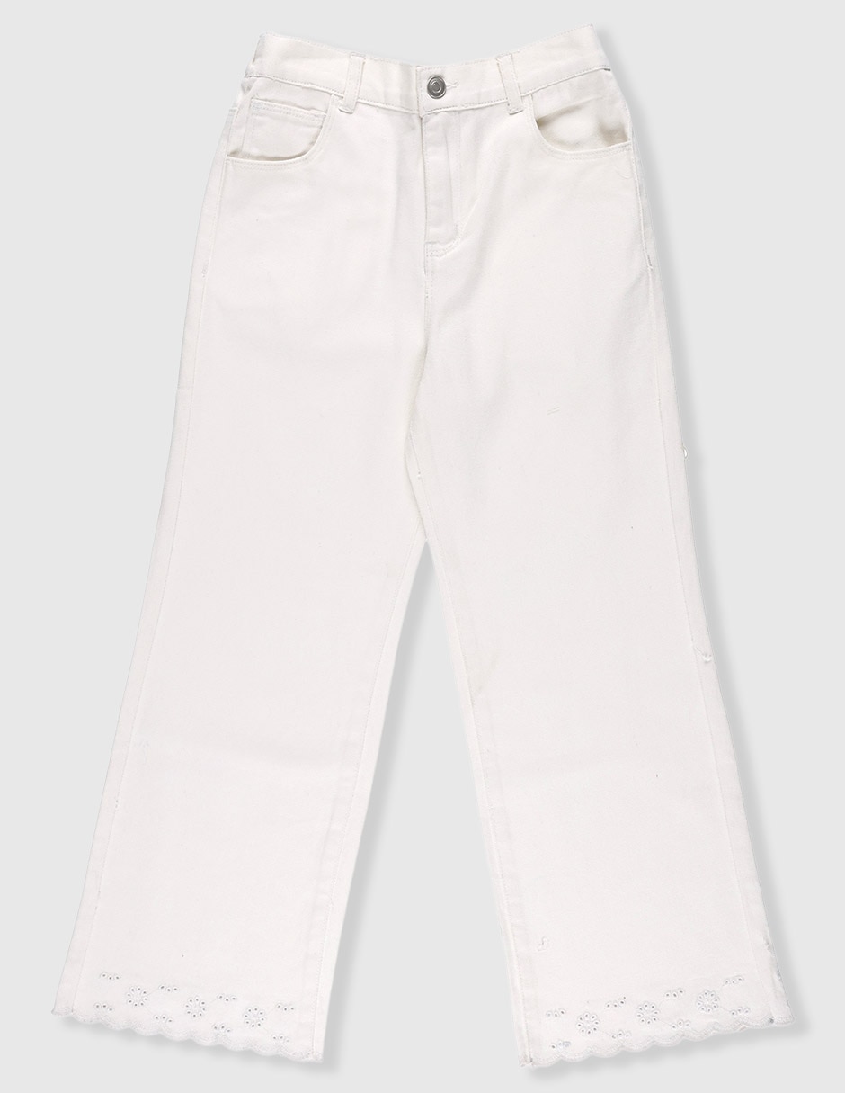 Jeans wide leg Weekend para niña