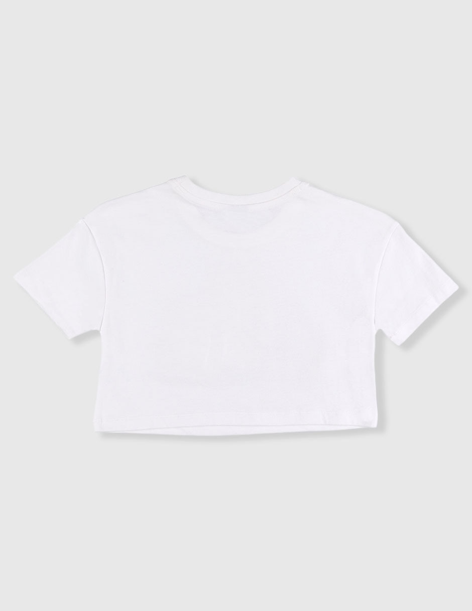 Playera manga corta para niña
