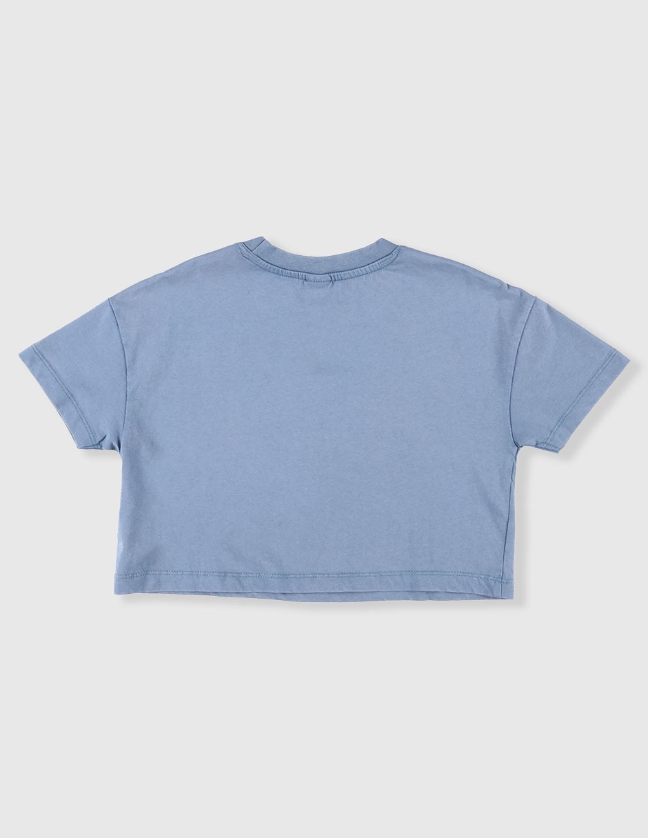 Playera manga corta para niña