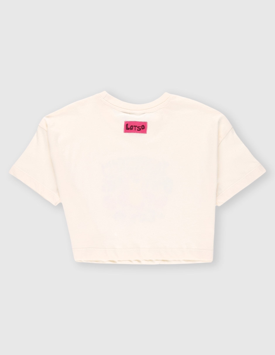 Playera Lotso Toy Story manga corta para niña