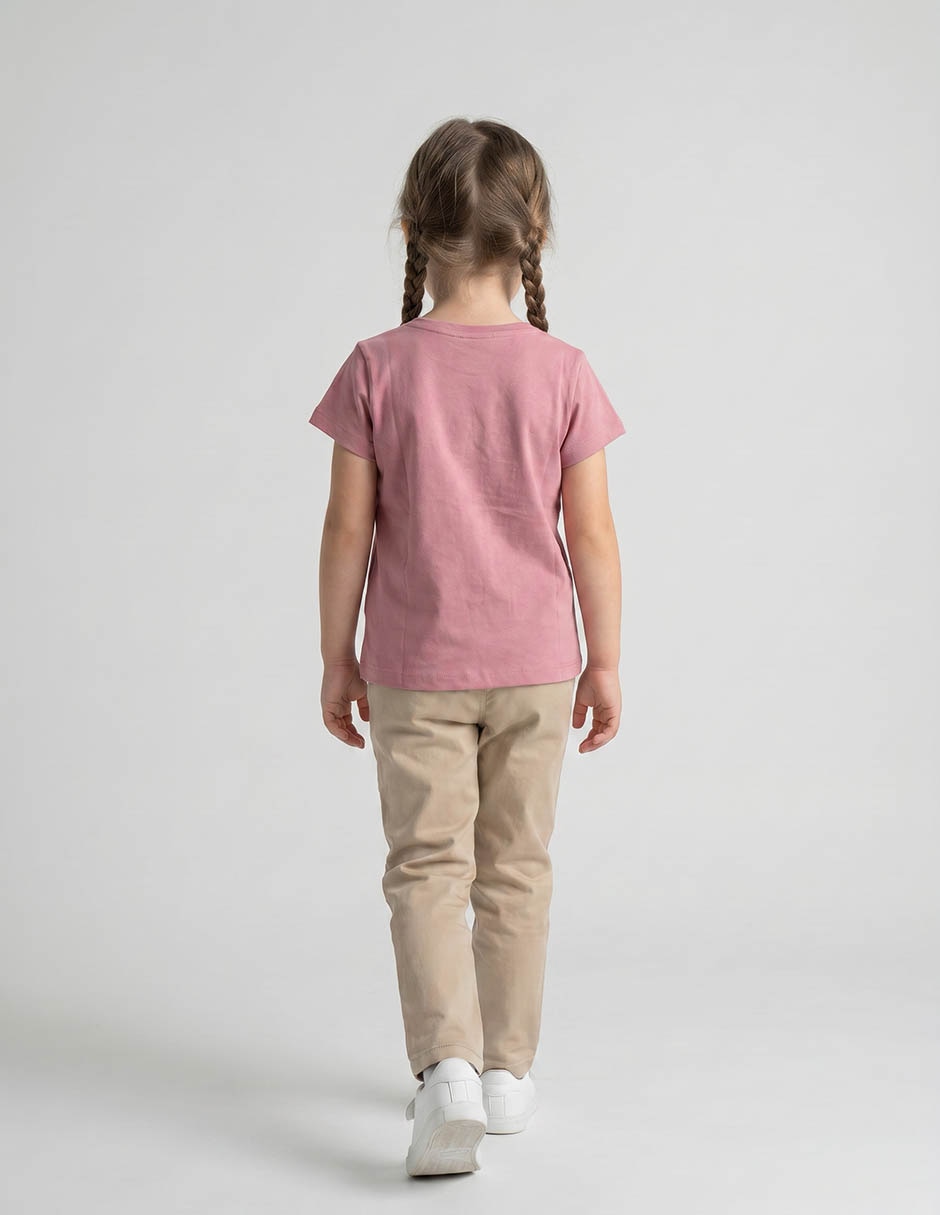 Playera manga corta para niña 2