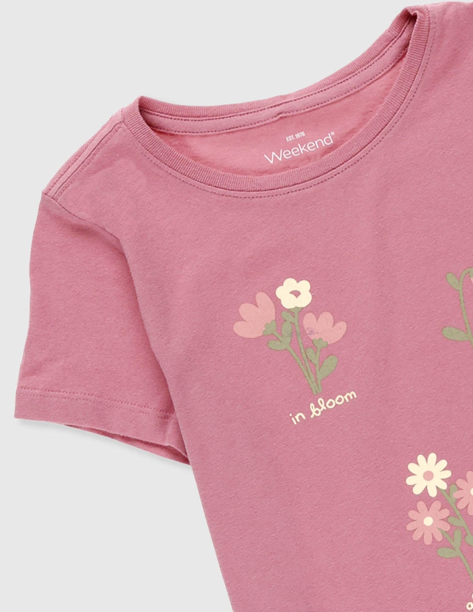 Playera manga corta para niña 3
