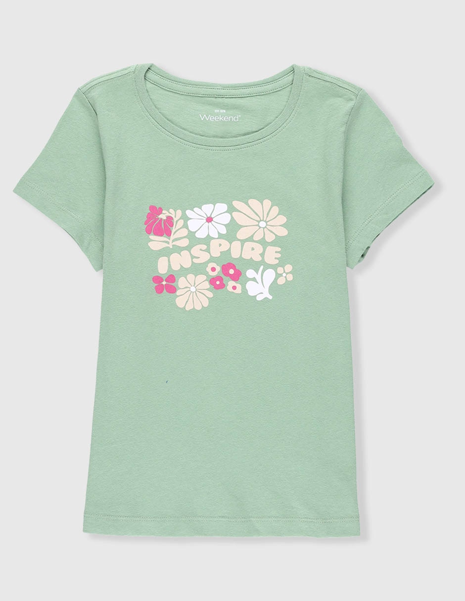 Playera manga corta para niña 1