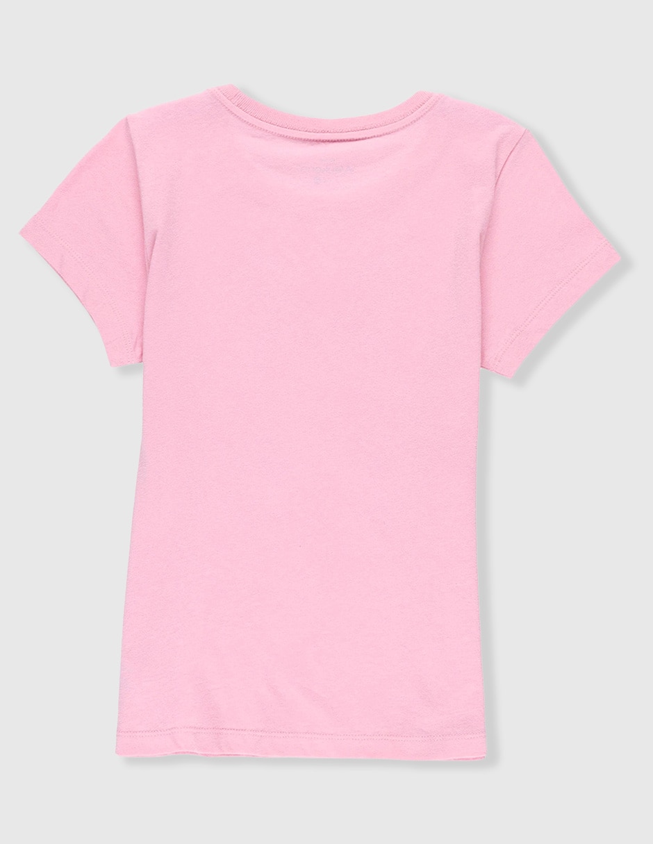 Playera manga corta para niña