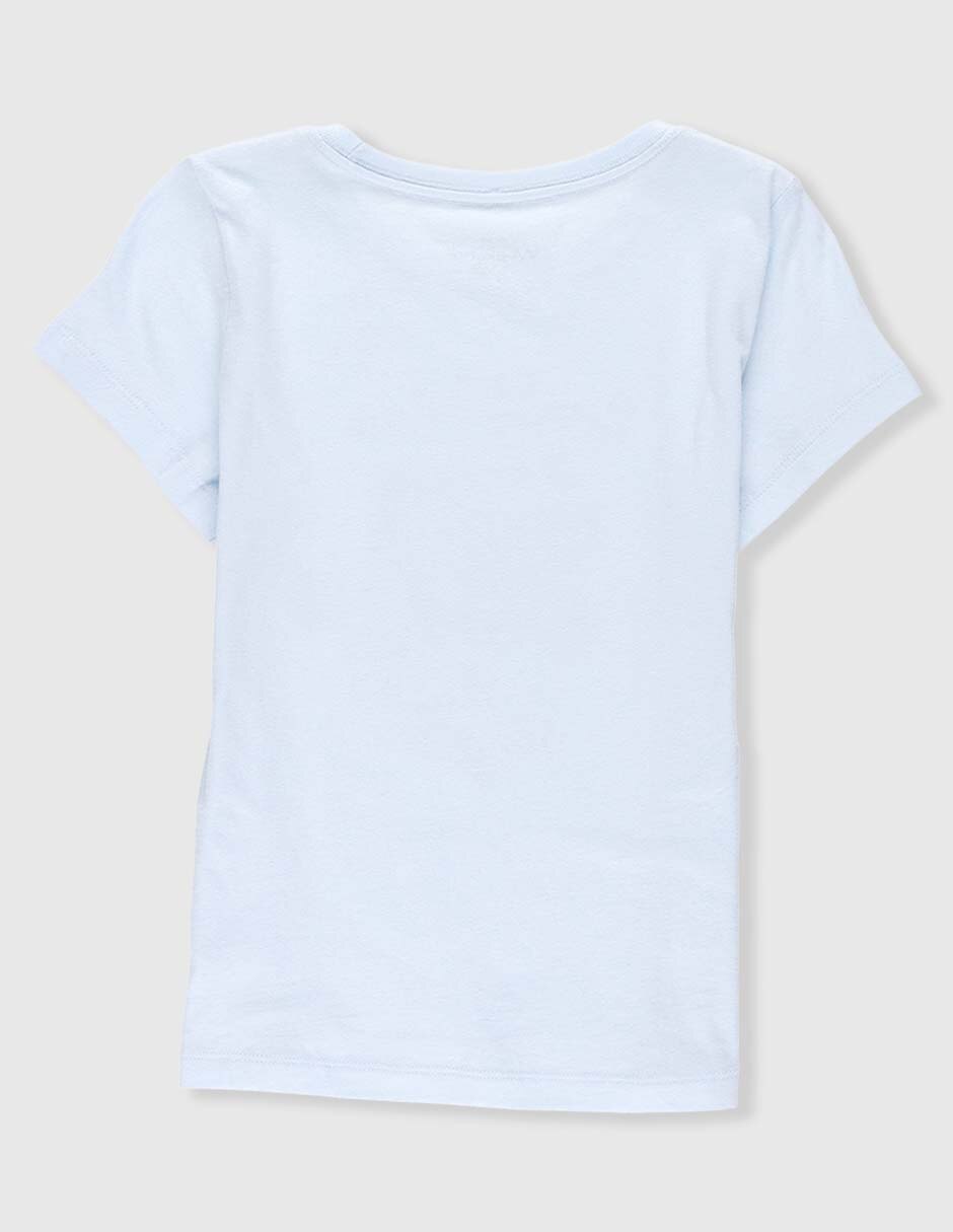 Playera Weekend manga corta para niña