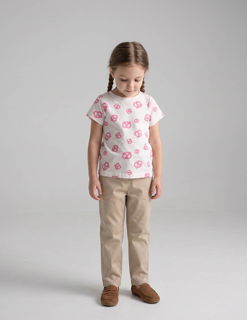 Playera manga corta para niña 1