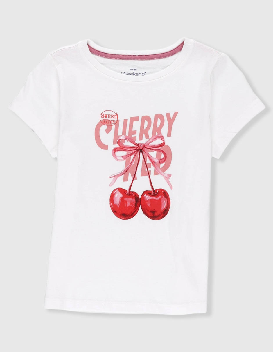Playera manga corta para niña 2