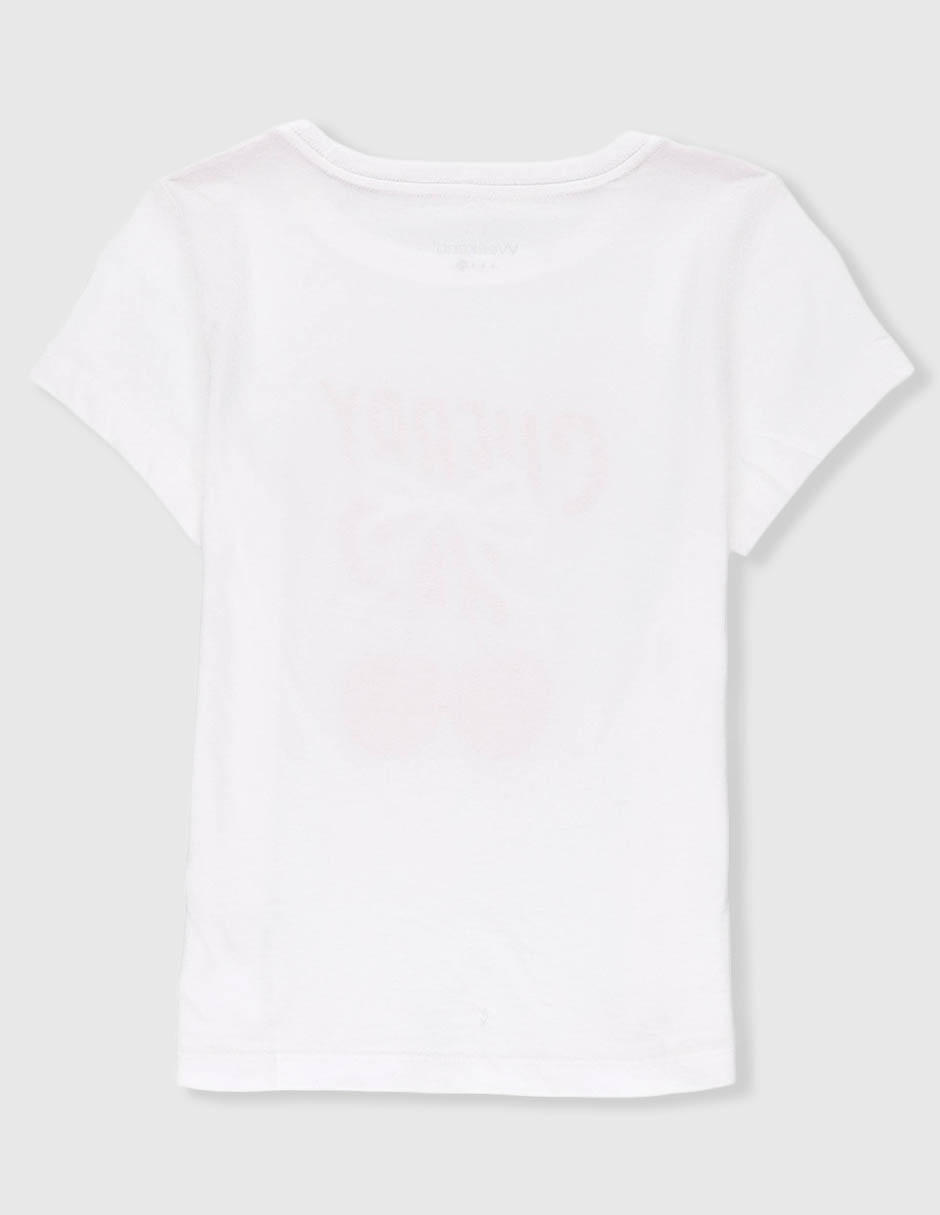 Playera manga corta para niña 3
