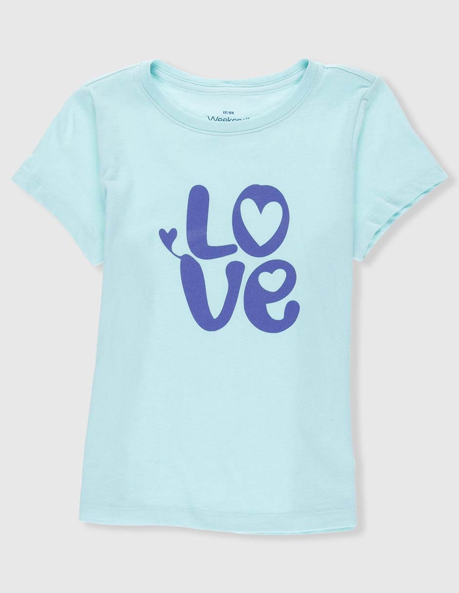 Playera manga corta para niña 1