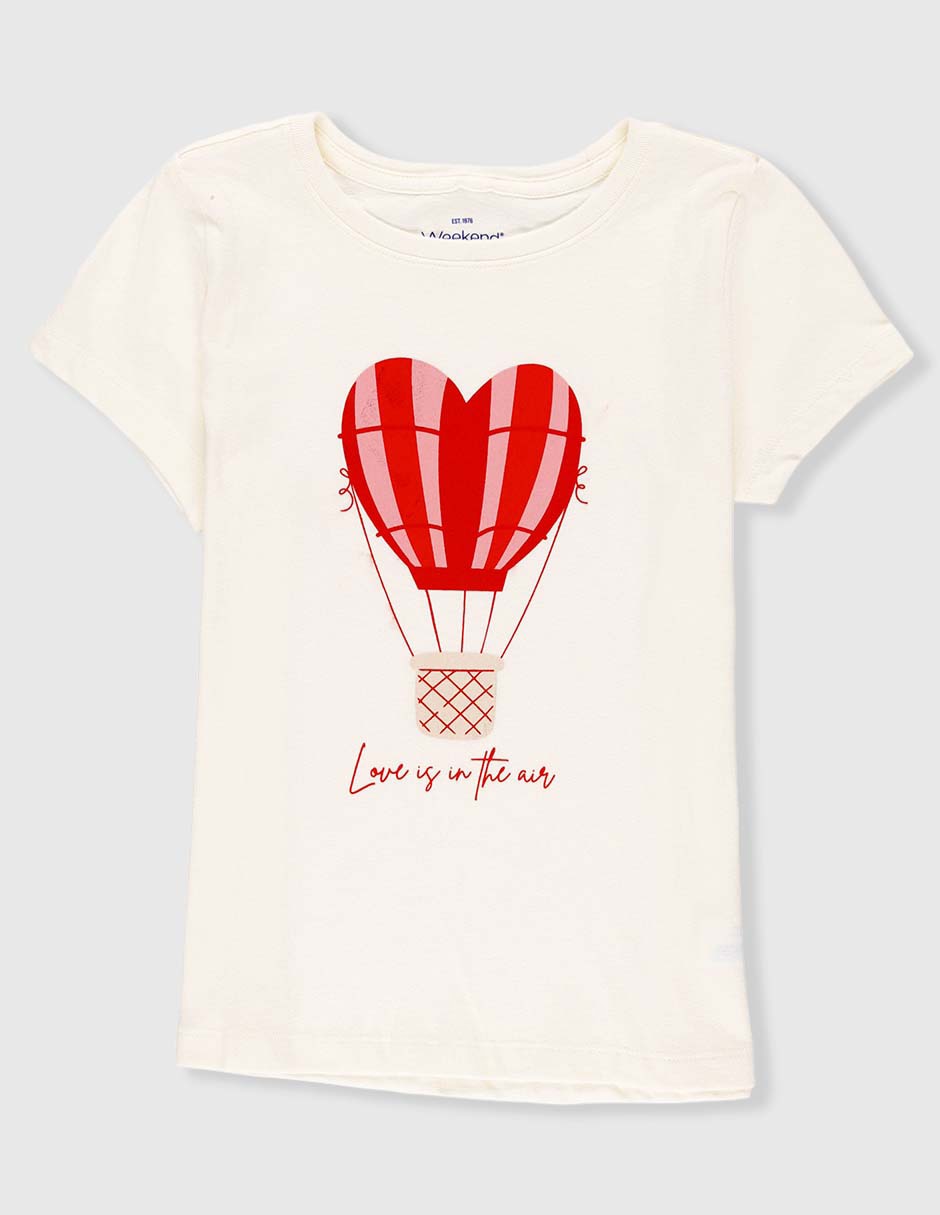 Playera manga corta para niña 2