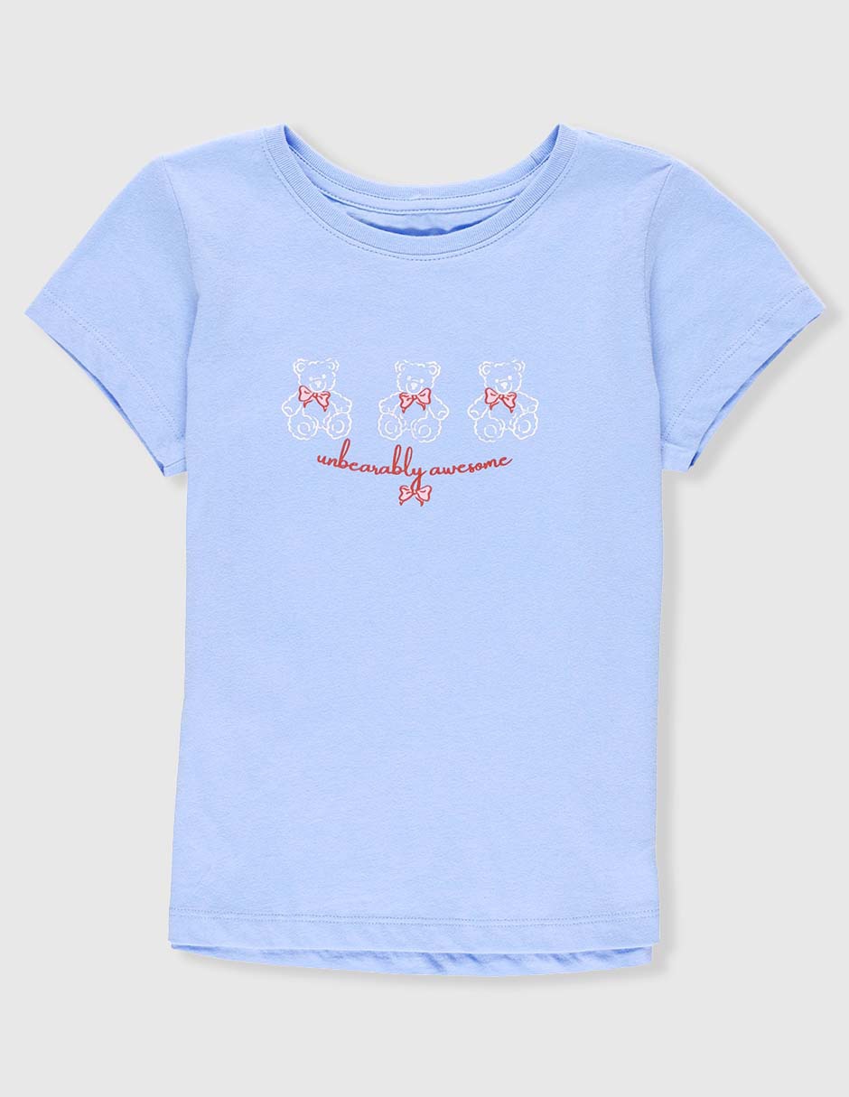Playera manga corta para niña 2