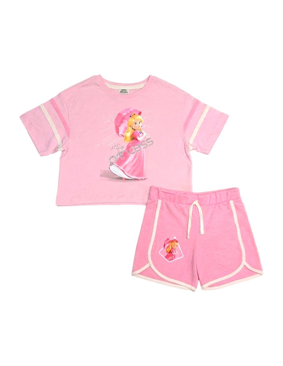 Conjunto casual Universal Mario Bros para niña Conjunto casual Universal Mario Bros para niña