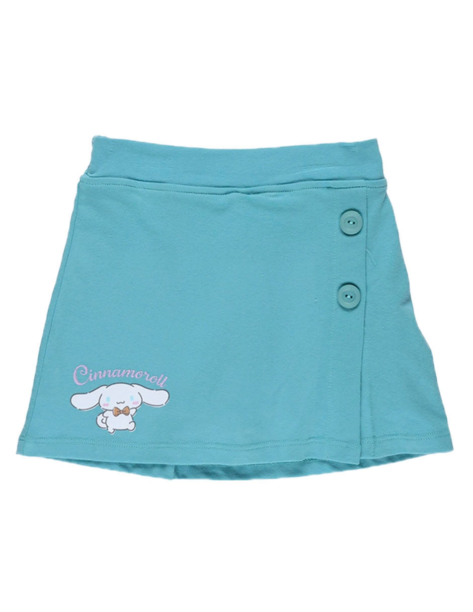 Falda short Hello Kitty Cinnamoroll de algodón para niña Falda short Hello Kitty Cinnamoroll de algodón para niña