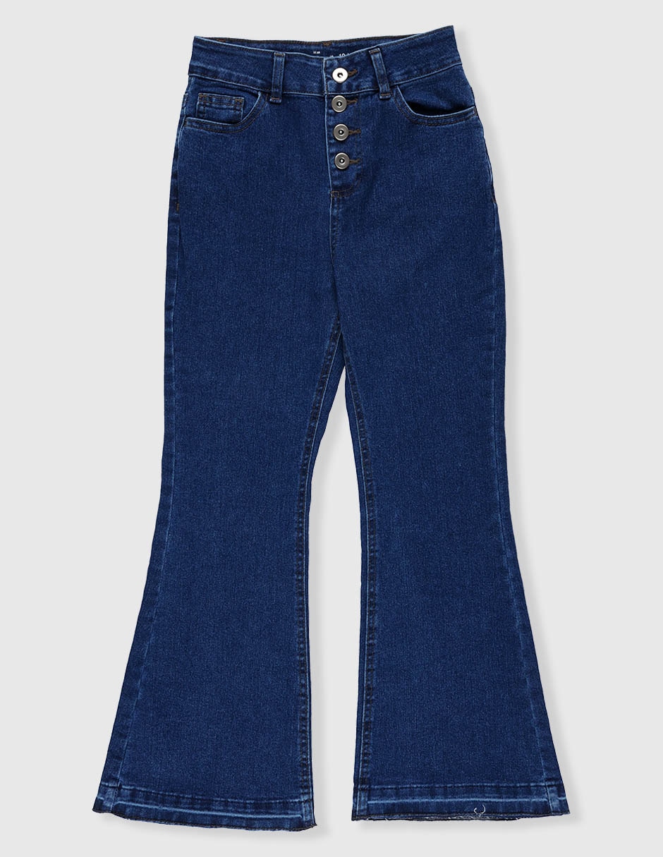Jeans flare para niña