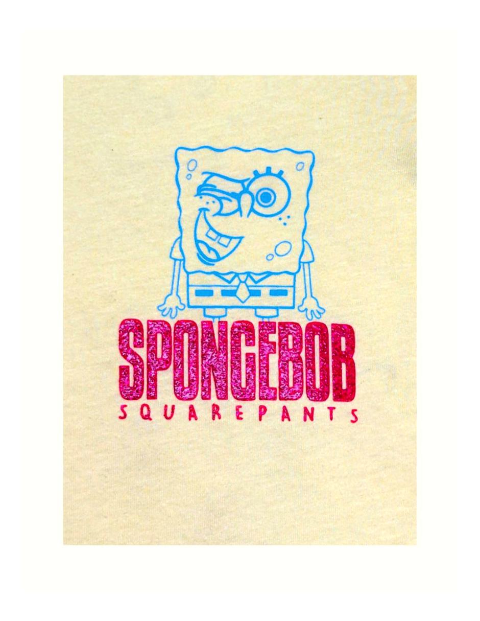 Playera Bob Esponja manga corta para niña 3