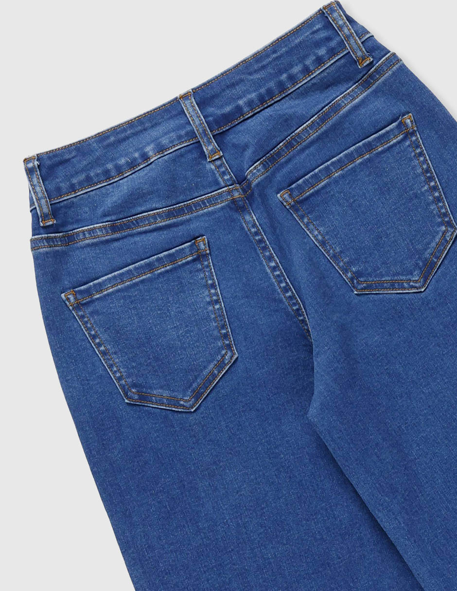 Jeans amplio para niña 4