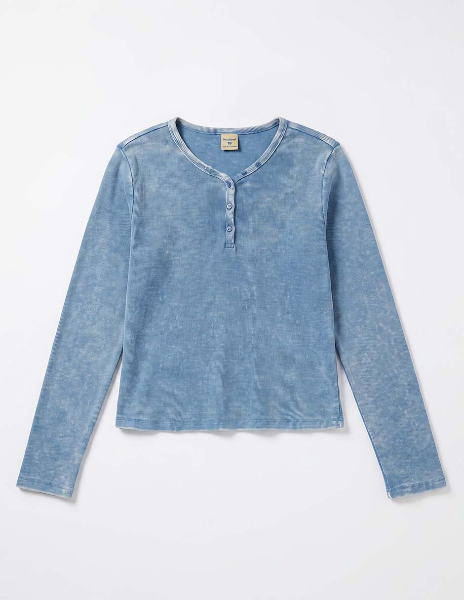 Playera manga larga para niña 4