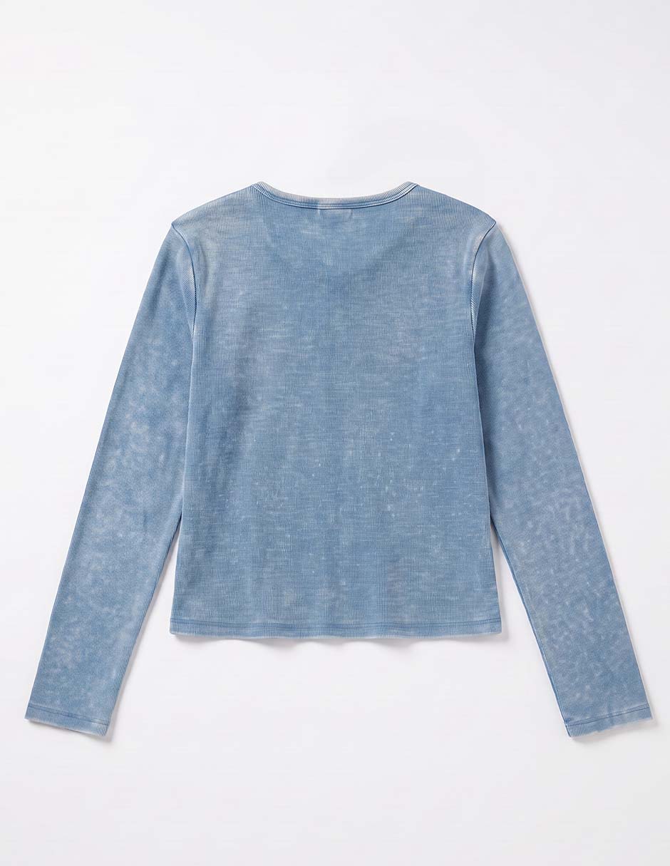 Playera manga larga para niña 3