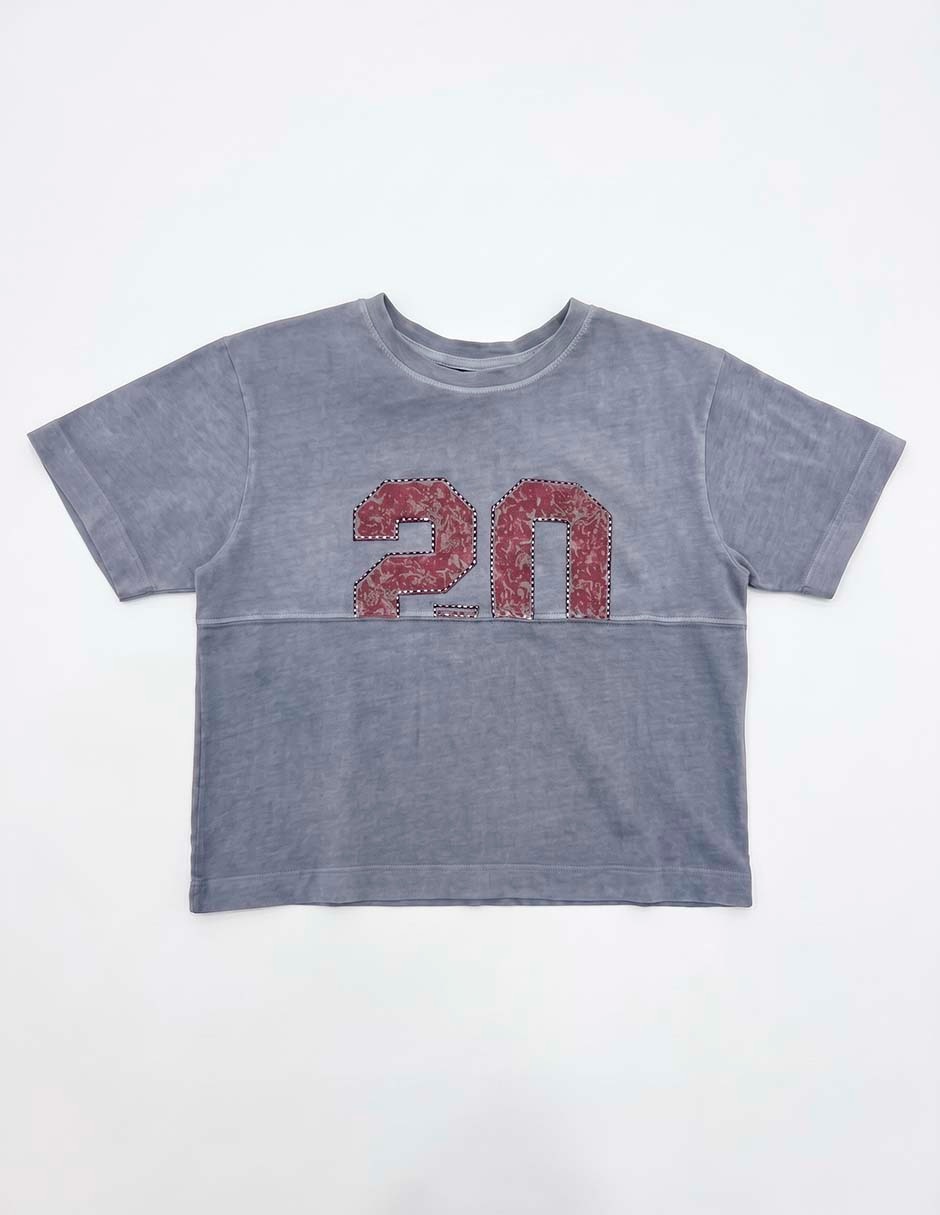 Playera manga corta para niña