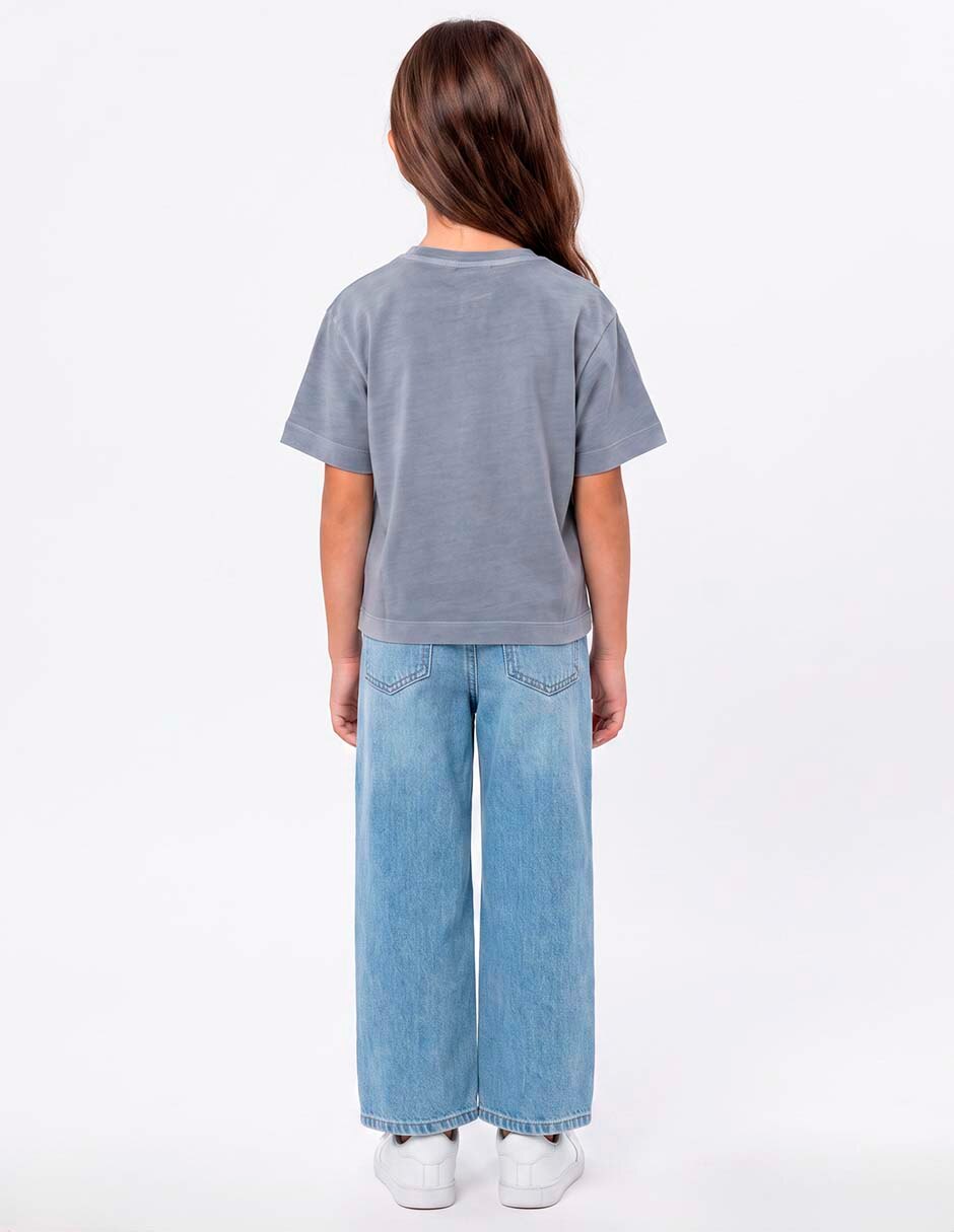 Playera manga corta para niña 6