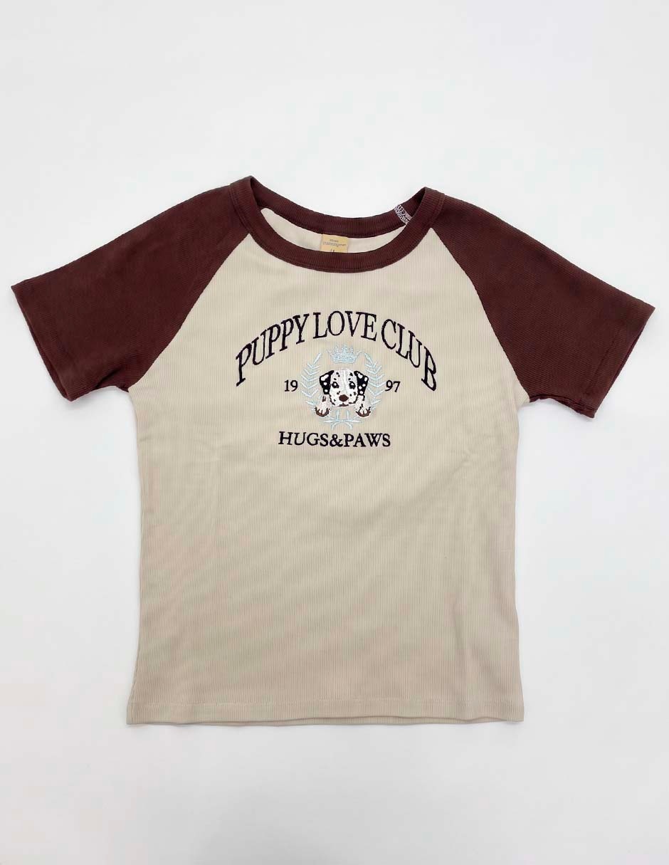 Playera manga corta para niña Playera manga corta para niña