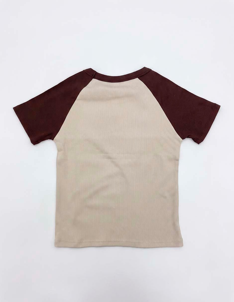 Playera manga corta para niña 2