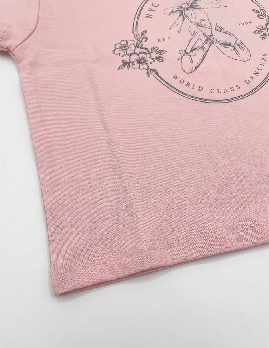 Playera manga corta para niña 3
