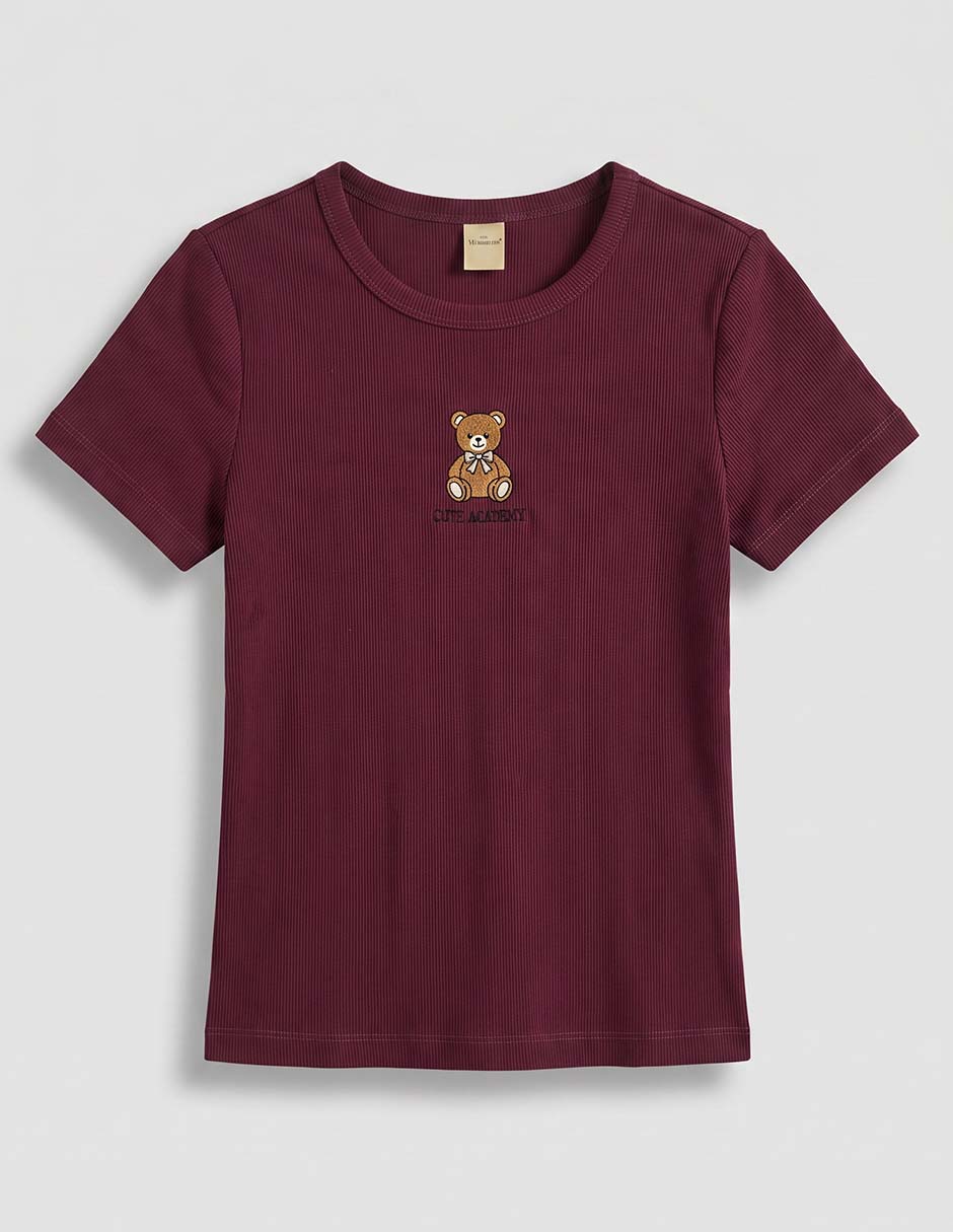 Playera manga corta para niña 2
