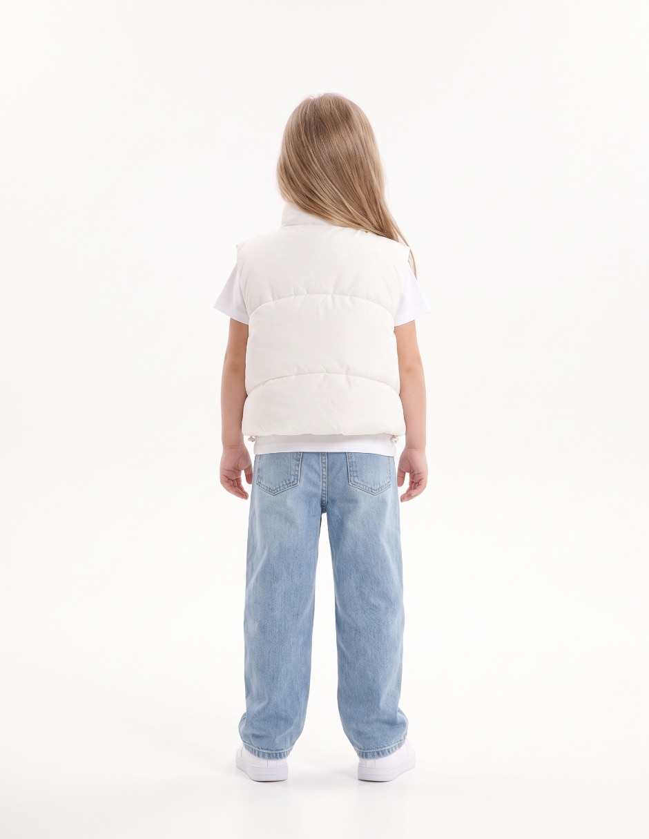 Chaleco capitonado para niña 8