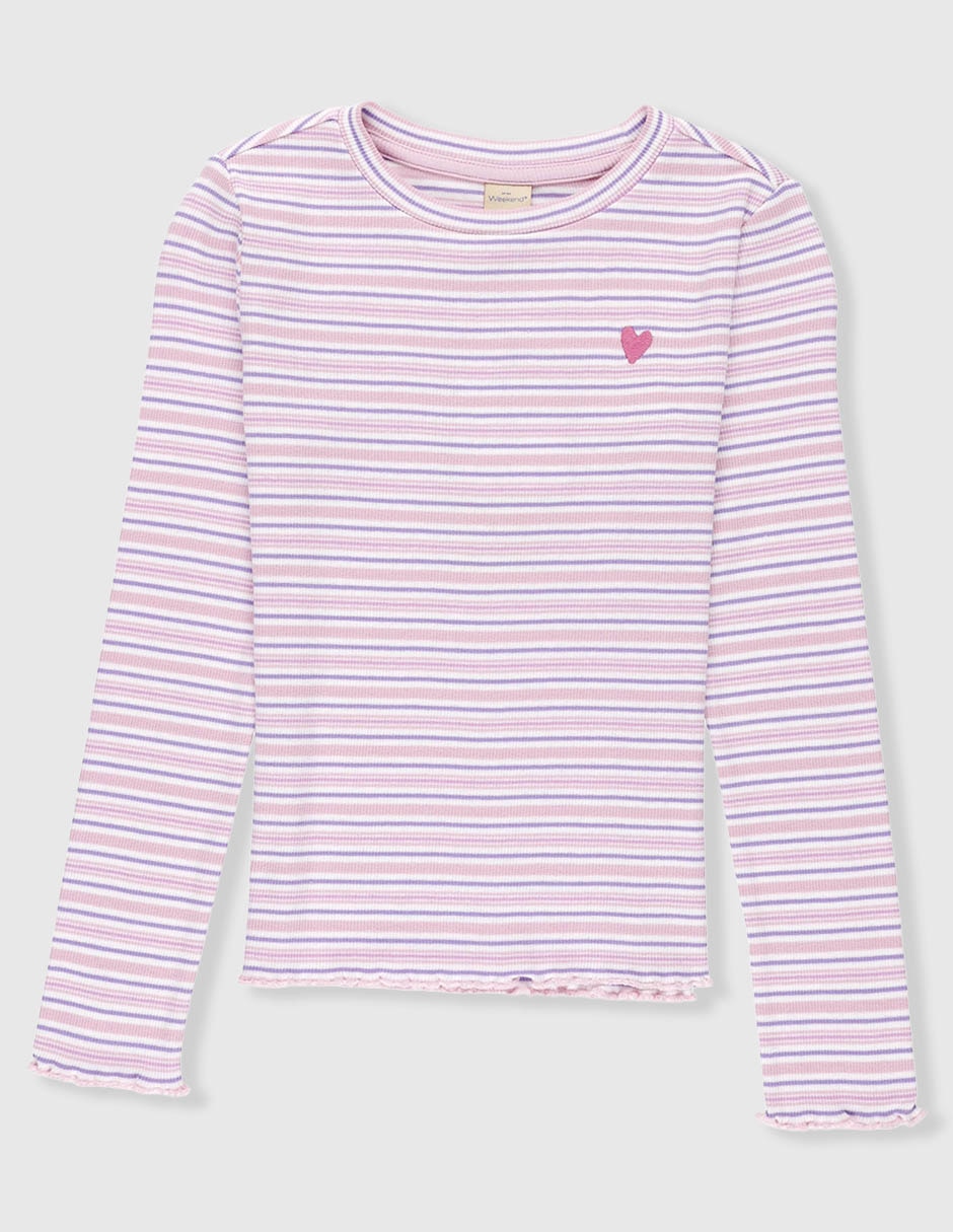 Playera manga larga para niña 2