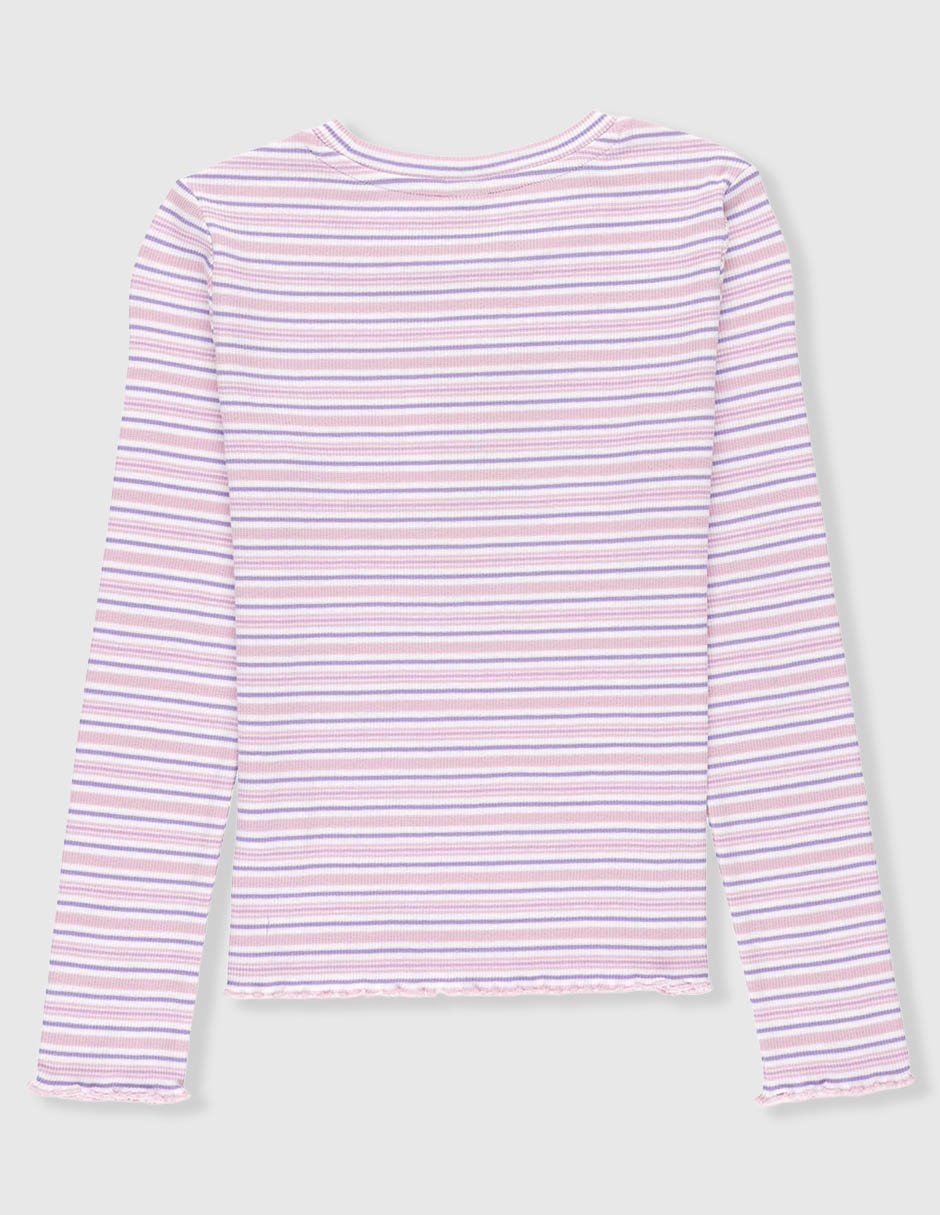 Playera manga larga para niña 3