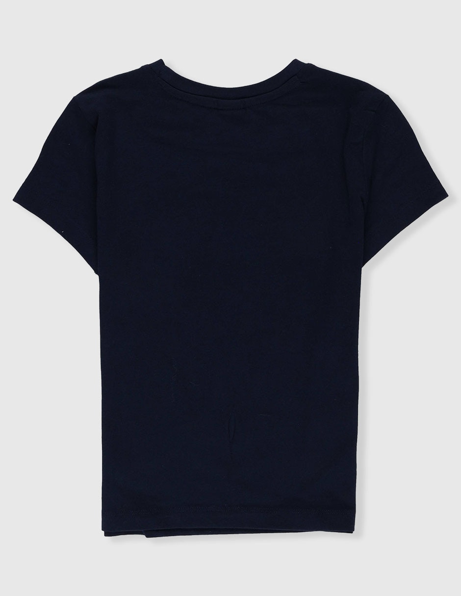 Playera cuello redondo manga corta para niña 3
