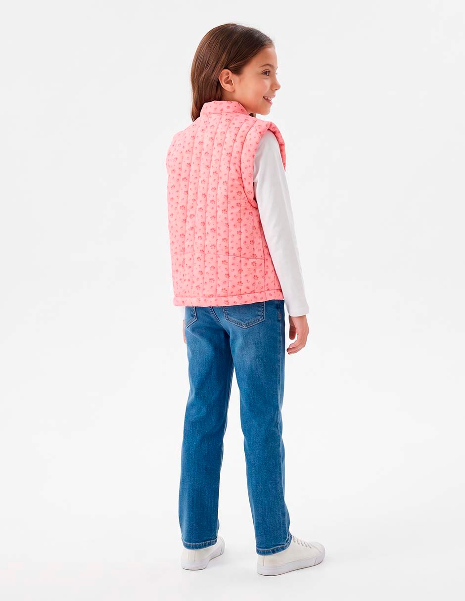 Chaleco capitonado para niña 5