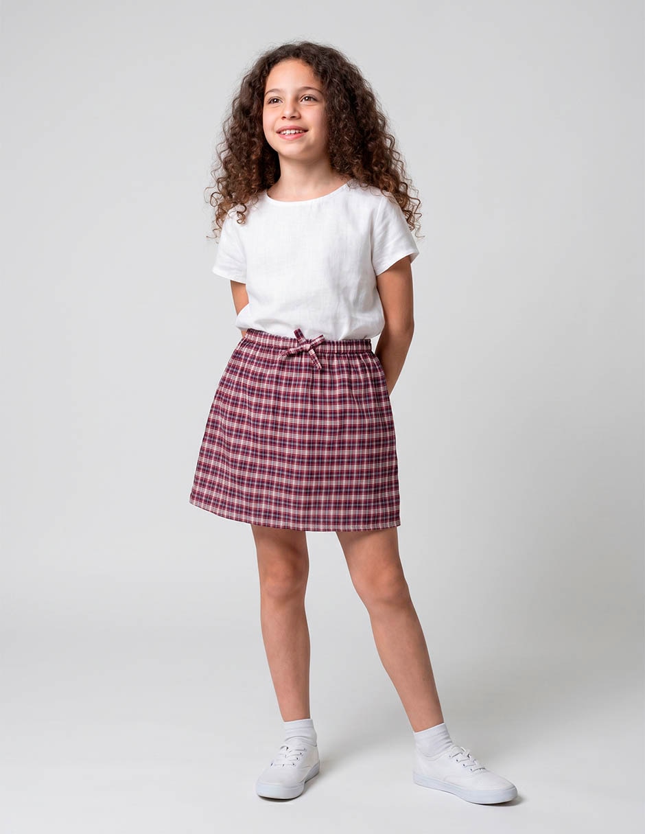 Falda para niña