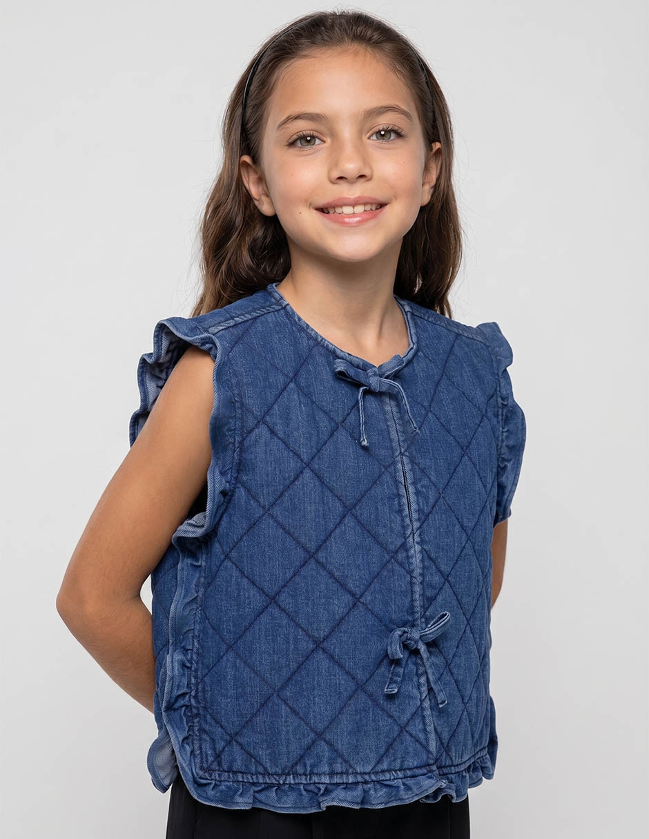 Chaleco para niña