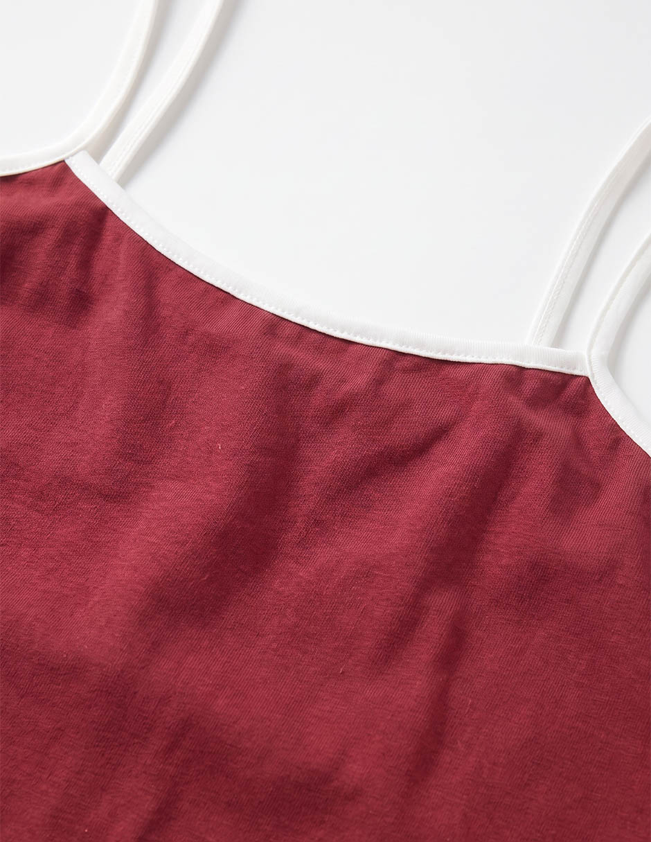Blusa tirante delgado para niña 4